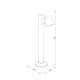 80400714 it-Lighting Shasta 1xGU10 Outdoor Pole Light Black D:150x230x600mm (80400714)