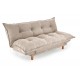 60-29085 PILLOW folding sofa color: beige