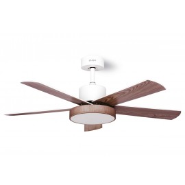 Gruppe 48-12115 DC Ανεμιστήρας Οροφής 122cm με Φως και Τηλεχειριστήριο Λευκός