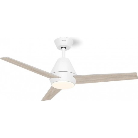 Gruppe 48-12183 Ανεμιστήρας Οροφής 122cm με Φως και Τηλεχειριστήριο Λευκός
