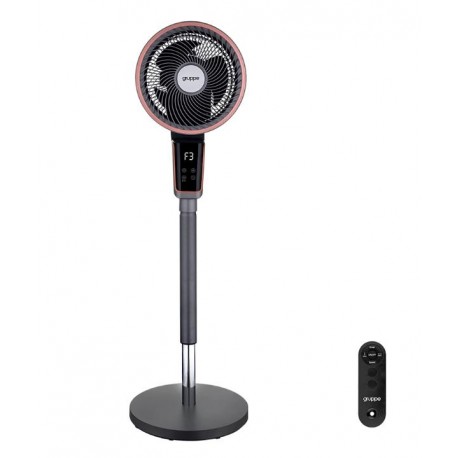Gruppe FX-L13R Ανεμιστήρας Δαπέδου Ορθοστάτης 34cm 70W με Τηλεχειριστήριο