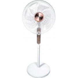 Gruppe SF1873A Ανεμιστήρας Δαπέδου 70W Διαμέτρου 45cm Χρυσό-Λευκό