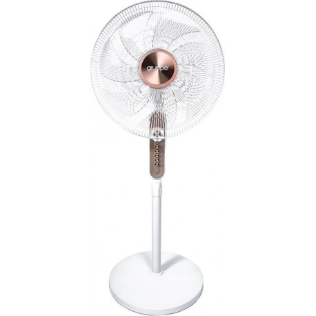 Gruppe SF1873A Ανεμιστήρας Δαπέδου 70W Διαμέτρου 45cm Χρυσό-Λευκό