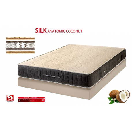 6682 KPS ΣΤΡΩΜΑ SILK ANATOMIC COCONUT 160X200X26EK