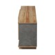 230-000072 Έπιπλο τηλεόρασης Zafore  pakoworld σε oak-καφέ antique απόχρωση 180x33x50εκ
