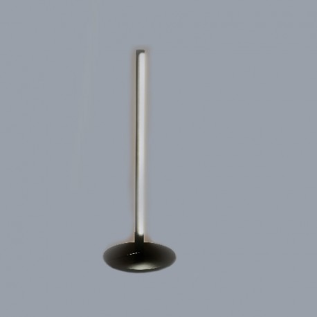 3012 InLight Επιτραπέζιο φωτιστικό LED 7W 3000K από μαύρο μέταλλο και ακρυλικό D:46cm (3012)