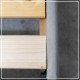 2EPALERMOP-PA150200 ΚΡΕΒΑΤΙ PALERMO ΜΕ ΠΟΔΑΡΑΚΙΑ ΝΤΥΜΕΝΟ ΜΕ ΥΦΑΣΜΑ 150x200 - ΠΑΓΟΥ