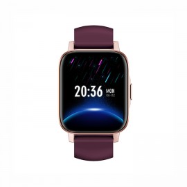 Egoboo M5 Smartwatch με Παλμογράφο (Μαύρο) EBM5-PURPLE