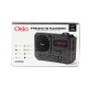 15183-0005 Οsio OPR-3020 Γκρι αναλογικό φορητό ραδιόφωνο με Bluetooth, AUX, USB, FM, κάρτα TF, REC-5W