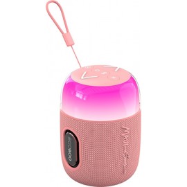 Egoboo X Maui Sons Ηχείο Bluetooth 5W με Ραδιόφωνο και Διάρκεια Μπαταρίας έως 5 ώρες Ροζ