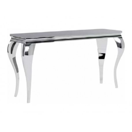 80-2997 KONSOLKA PRINCE C CZARNY/CHROM 120X40