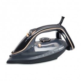400505 Σίδερο ατμού PRSI-40505 Primo Κεραμική πλάκα 3100W Anti-drip-Anti-calc-Auto shut-off Μαύρο-Kρεμ