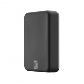 490585 CELLULAR LINE 452376 Power Bank Magsafe 10000mAh 7.5W με Θύρα Type-C Μαύρο