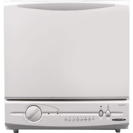Carad DW3247 Πλυντήριο Πιάτων Πάγκου για 4 Σερβίτσια 45cm Λευκό D