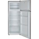 Carad  DFD247X Ψυγείο Δίπορτο 206lt Υ144xΠ54.5xΒ57εκ. Inox E