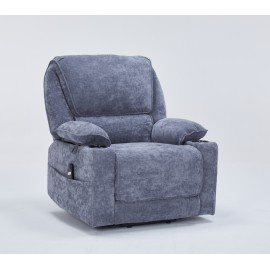 0051.AR63DG Selena πολυθρόνα relax lift 89x90x103εκ. με ηλεκτρική ανάκλιση Γκρι σκούρο ύφασμα Γκρι σκούρο 89x90εκ. Ύψος : 103εκ.