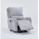 0051.AR69GR Zen πολυθρόνα Relax Lift 81,5x96x105εκ. με ηλεκτρική ανάκλιση Γκρι ύφασμα Γκρι 81,5x96εκ. Ύψος : 105εκ.