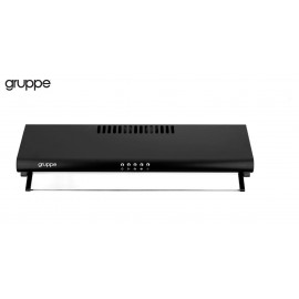 Gruppe Pratico S-3002A-A01-M29-600 Ελεύθερος Απορροφητήρας 60cm Μαύρος C
