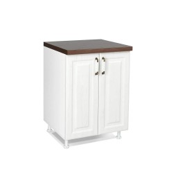 KD6043 Επιδαπέδιο ντουλάπι κουζίνας RUSTIC D60 rustic λευκό 60x60x85