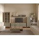 890178 Έπιπλο TV ALBA κανέλα/ ελιά 175x40,5x56
