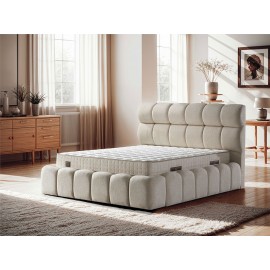 2EPREMIUMMP-KA160200 ΚΡΕΒΑΤΙ PREMIUM ΜΠΑΟΥΛΟ ΝΤΥΜΕΝΟ ΜΕ ΥΦΑΣΜΑ 160x200 - ΚΑΦΕ