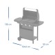Campingaz Compact Φορητή Ψησταριά Υγραερίου με 3 Εστίες 7.5kW Επιφάνειας 61x35cm 10-02120