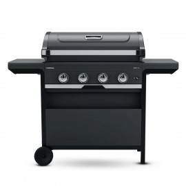 Campingaz Select 4 LX Ψησταριά Υγραερίου Σχάρας 75x40εκ. με 4 Εστίες 12kW και Πλαϊνό Μάτι 10-02123