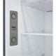 LG Ψυγείο Δίπορτο 461lt Total NoFrost Υ184.5xΠ70xΒ72.5εκ. Inox GTBV44PYFKD E
