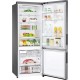 LG Ψυγειοκαταψύκτης 462lt Total NoFrost Υ185xΠ70xΒ70εκ. Inox GBB566PZHMN E