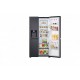 LG GSLE91EVAC Ψυγείο Ντουλάπα Total NoFrost Υ179xΠ91.3xΒ73.5εκ. Μαύρο C