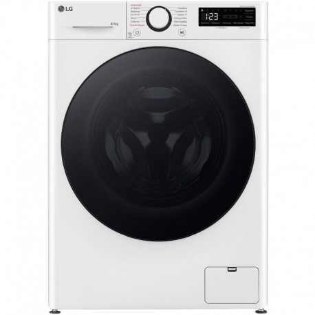 LG Πλυντήριο-Στεγνωτήριο Ρούχων 8kg/5kg Ατμού 1200 Στροφές Ε/Α