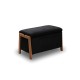 40-0601 DALI ΣΚΑΜΠΟ VELVET BLACK ΜΕ ΑΠΟΘ. ΧΩΡΟ 75X42X44εκ.