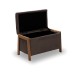 40-0602 DALI ΣΚΑΜΠΟ VELVET BROWN ΜΕ ΑΠΟΘ. ΧΩΡΟ 75X42X44εκ.