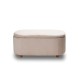 40-0606 FOSTER ΣΚΑΜΠΟ VELVET BEIGE ΜΕ ΑΠΟΘ. ΧΩΡΟ 99Χ45X45εκ.