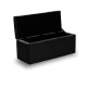 40-0608 LIDO ΣΚΑΜΠΟ VELVET BLACK ΜΕ ΑΠΟΘ. ΧΩΡΟ 101X41X42εκ.