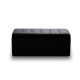 40-0608 LIDO ΣΚΑΜΠΟ VELVET BLACK ΜΕ ΑΠΟΘ. ΧΩΡΟ 101X41X42εκ.