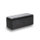 40-0607 LIDO ΣΚΑΜΠΟ VELVET GREY ΜΕ ΑΠΟΘ. ΧΩΡΟ 101X41X42εκ.
