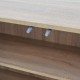 248-000005 Μπουφές Billie pakoworld sonoma-γκρι 149x40x77εκ