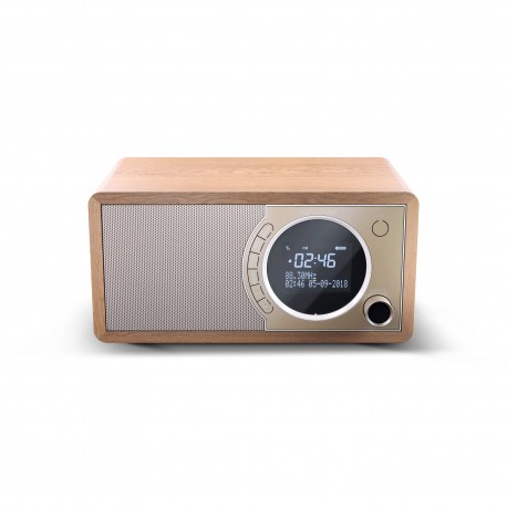 15-DR450BR SHARP DIGITAL RADIO BROWN DR450BR