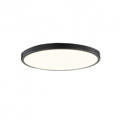42035-D-Black InLight Πλαφονιέρα οροφής LED 20W 3CCT (by switch on base) από μαύρο μέταλλο και ακρυλικό D:30cm (42035-D-Black)