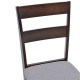 091-000012 Καρέκλα Dallan  pakoworld σε καρυδί απόχρωση 40x47.5x89εκ