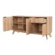 086-000020 Μπουφές Hamea pakoworld mdf σε φυσική απόχρωση 150x39,5x73εκ