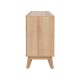 086-000020 Μπουφές Hamea pakoworld mdf σε φυσική απόχρωση 150x39,5x73εκ