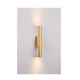 43061-Golden Inlight Επιτοίχιο φωτιστικό LED 2*5W 3000K σε χρυσαφί απόχρωση απο αλουμίνιο D:30x6cm (43061-Golden)
