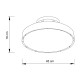 101001020 it-Lighting Teton 56W 3CCT LED Fan Light in White Color (101001020)