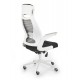 60-20702 FRANKLIN office chair, color: black / white / grey DIOMMI V-CH-FRANKLIN-FOT