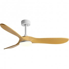 GRCTECH HJ85642WB Ανεμιστήρας Οροφής 107cm 38W με Φως & Τηλεχειριστήριο Λευκός Καφέ