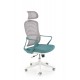 60-29369 VESUVIO 2 office chair, turquoise / white