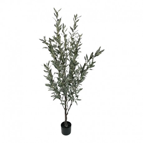 316-000032 Διακοσμητικό φυτό Olive tree II σε γλάστρα Inart πράσινο pp Υ160εκ