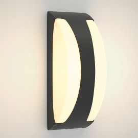 80203644 it-Lighting Wildwood - E27 Outdoor Wall Lamp in Anthracite Color (80203644)